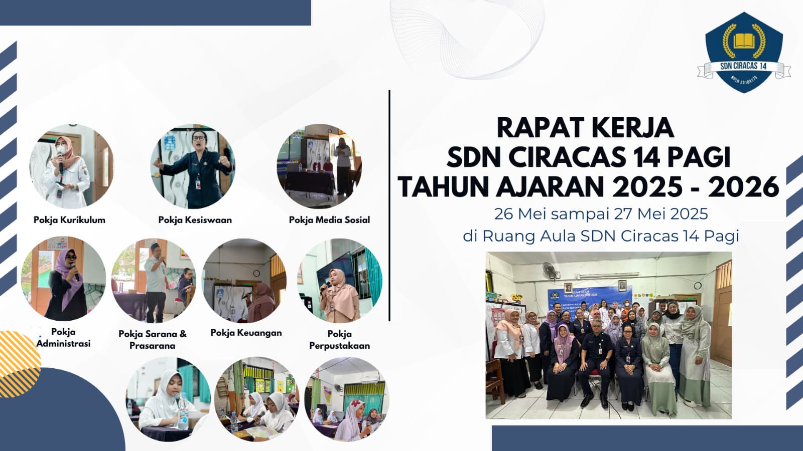 RAPAT KERJA SDN CIRACAS 14 PAGI TAHUN AJARAN 2025 - 2026